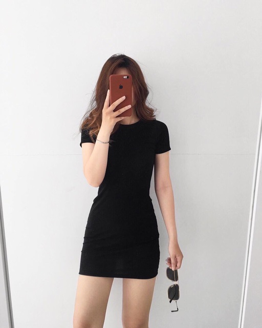 VÁY BODY BASIC TAY NGẮN [GEMI SHOP] | BigBuy360 - bigbuy360.vn