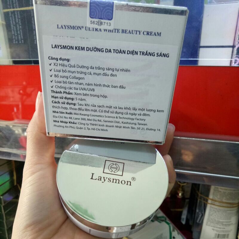 Kem dưỡng da laysmon 15g chính hãng