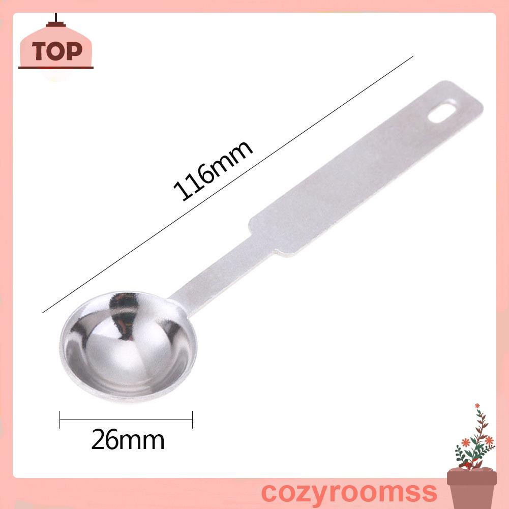 Muỗng Múc Sáp Bằng Thép Không Gỉ Tay Cầm Dài Tiện Dụng