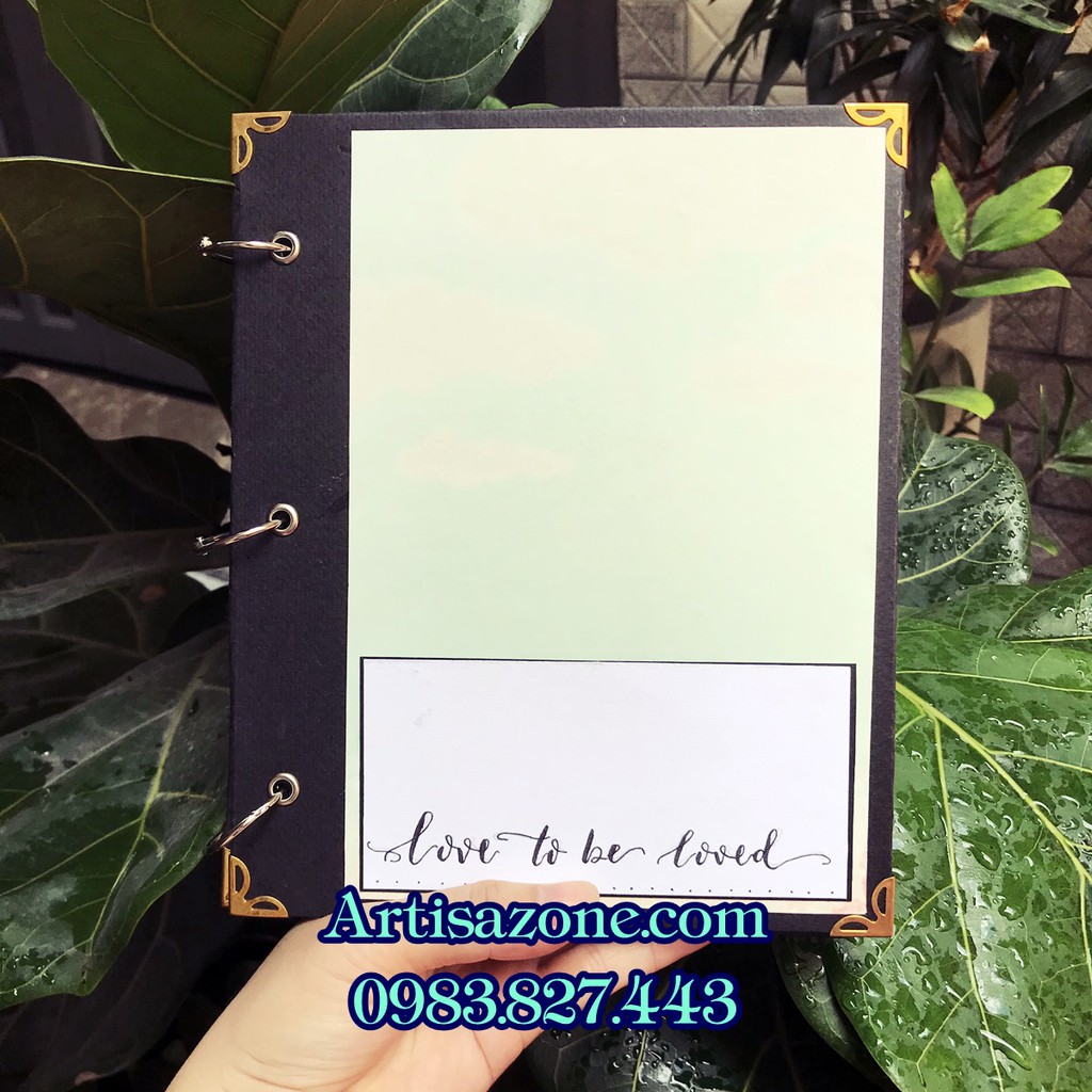 Album dán ảnh - Scrapbook handmade (Từng mẫu sản phẩm được mô tả bên dưới bài viết)