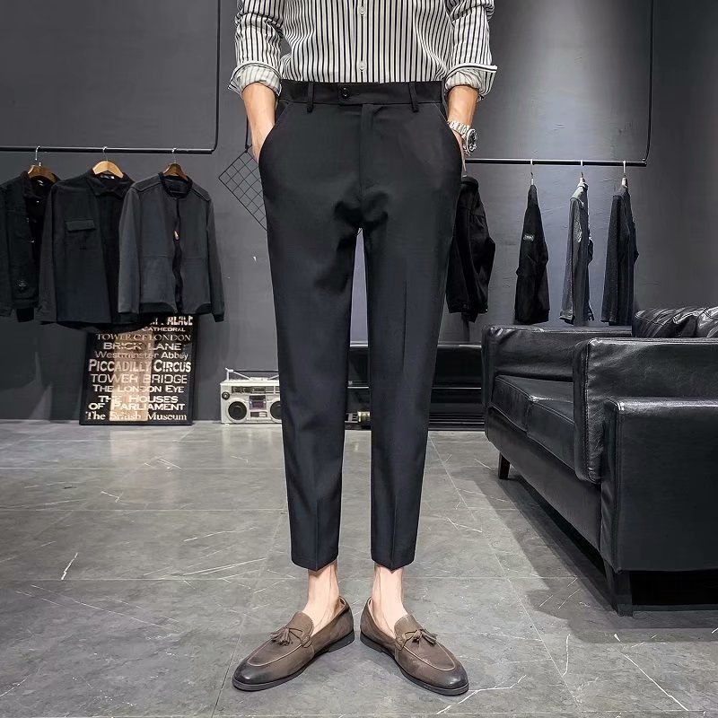 Quần Tây Nam Màu Đen / Xám Ống Đứng Size 28-38