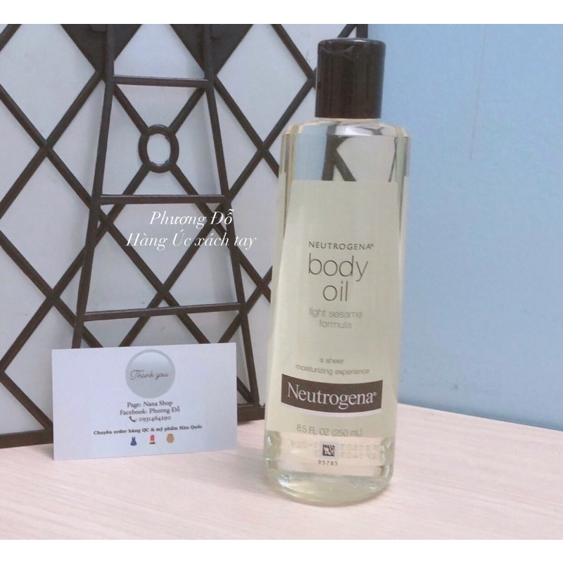 (Dầu dưỡng da NEUTROGENA BODY OIL CHUẨN ÚC) | BigBuy360 - bigbuy360.vn