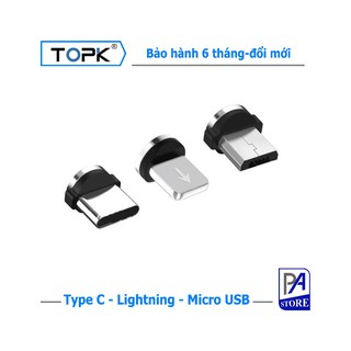 Đầu Cáp Sạc Nam Châm Rời Dùng Cho Cáp (Tá0, Type C, Micro USB)
