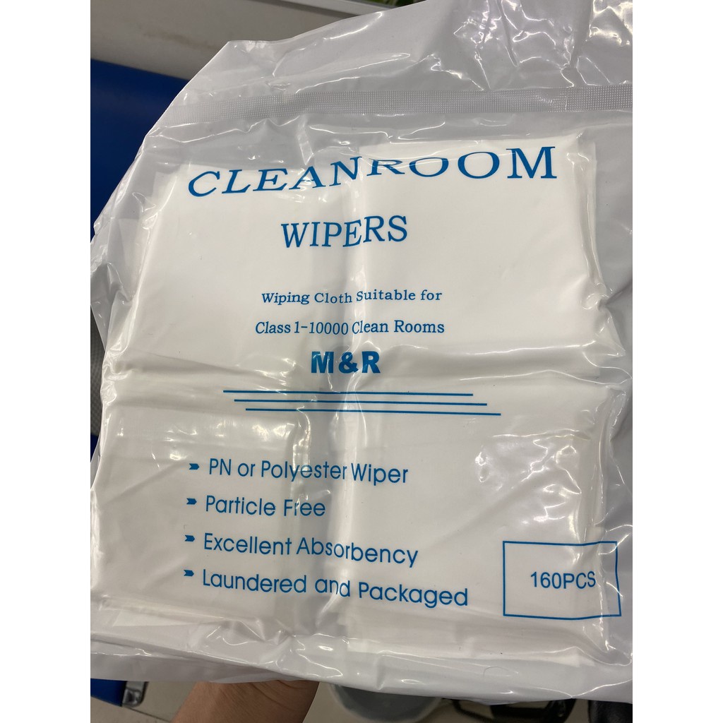 Khăn vải Cleanroom dùng lau keo, vệ sinh màn hình điện thoại, máy tính bảng, laptop xịn
