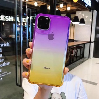 Ốp lưng iphone 11 11pro 11promax Gradient Soft Clear TPU