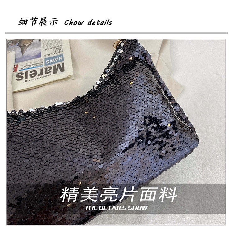 Túi Xách JASMIN NOIR Nữ Đính Kim Sa Thời Trang