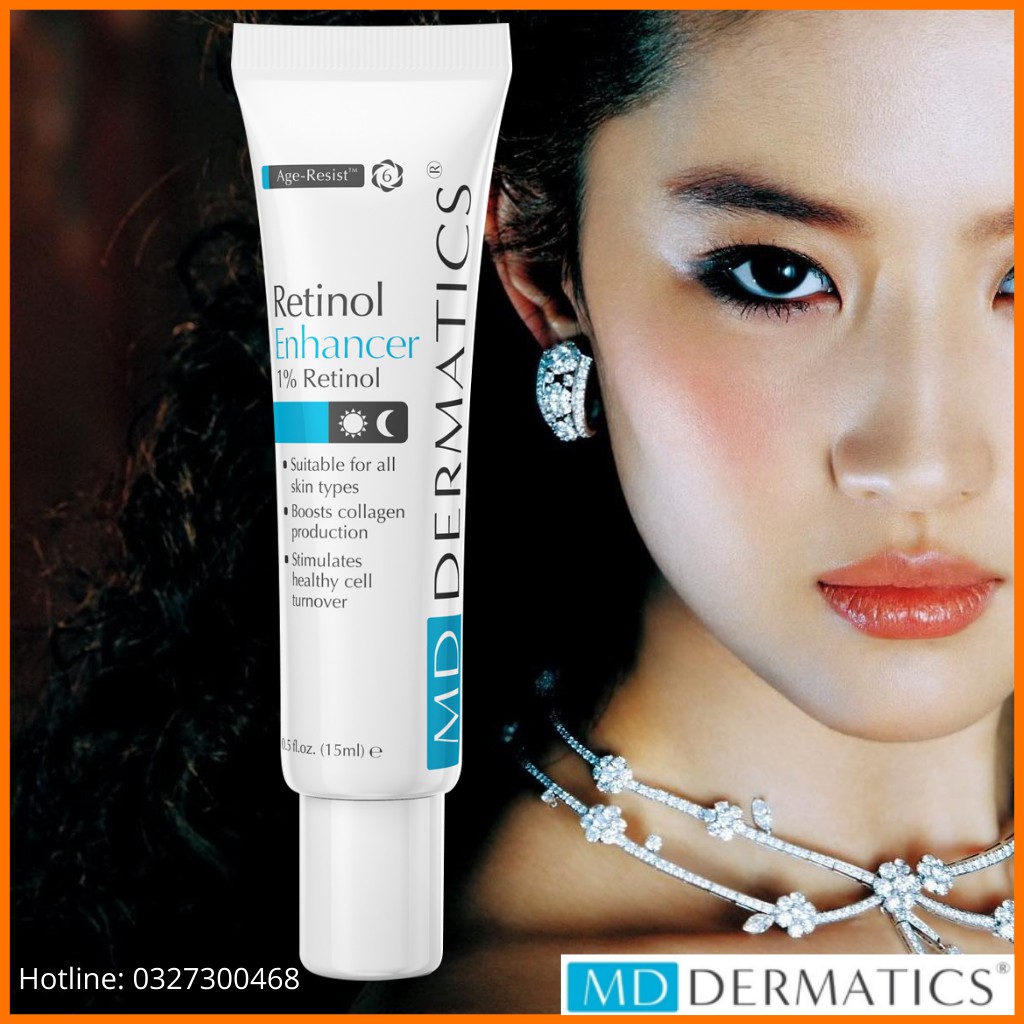 [RẺ HƠN HOÀN TIỀN] Trẻ Hóa Tế Bào Retinol Enhencer Mỹ Phẩm. Hạn sử dụng Date mới nhất đến 2023. Chính Hãng MD Dermatics