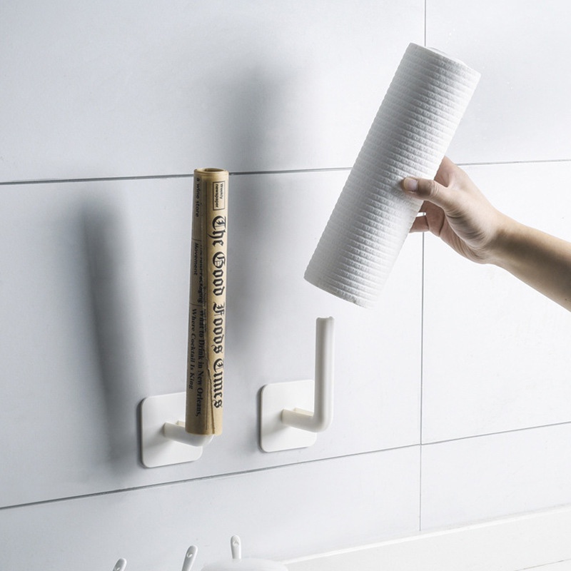 Giá Treo Cuộn Giấy Vệ Sinh Gắn Tường Bằng Nhựa CR1 Tiện Dụng