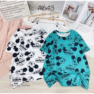Áo thun hình Mickey ( đổi trả nếu không giống hình )