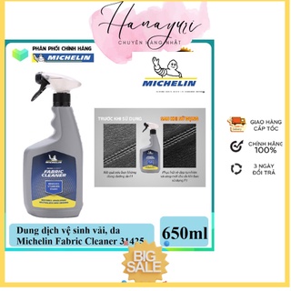 Dung dịch vệ sinh vải, da michelin fabric cleaner 31425 - 650ml - hàng chính hãng
