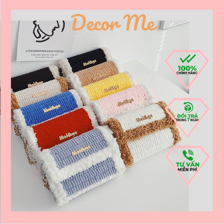 Túi tự đan, Túi len handmade tự đan HOT tiktok túi len đũa canvas loại xịn
