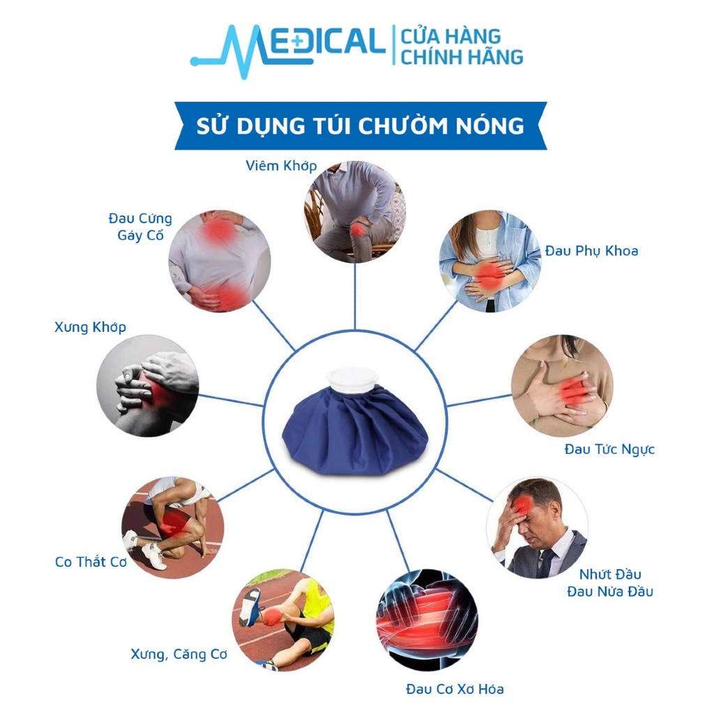 Túi chườm đa năng nóng lạnh SANITY kích thước nhỏ gọn tiện lợi - MEDICAL