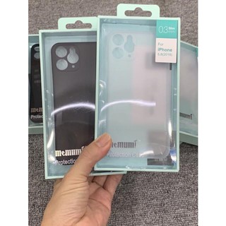 (4 màu) Ốp thin MEMUMI IPHONE 11/ ip11 pro/ ip11 pro max
