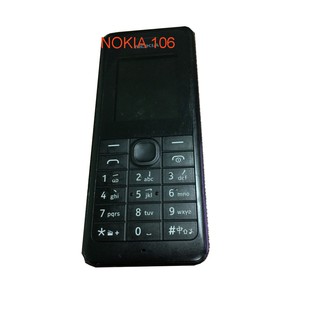 Điện thoại Nokia 106, 1 SIM, màu đen, chữa cháy