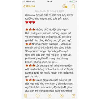Lật đật Nga chính hãng 3 mẫu