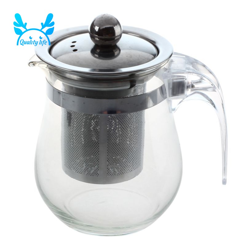 Bình pha trà cách nhiệt bằng thủy tinh 350ml | BigBuy360 - bigbuy360.vn