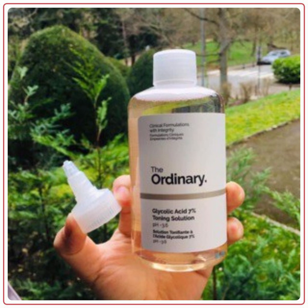 Toner The Ordinary tẩy da chết glycolic acid 7% 240ml Toning Solution Rẻ Nhất Shopee