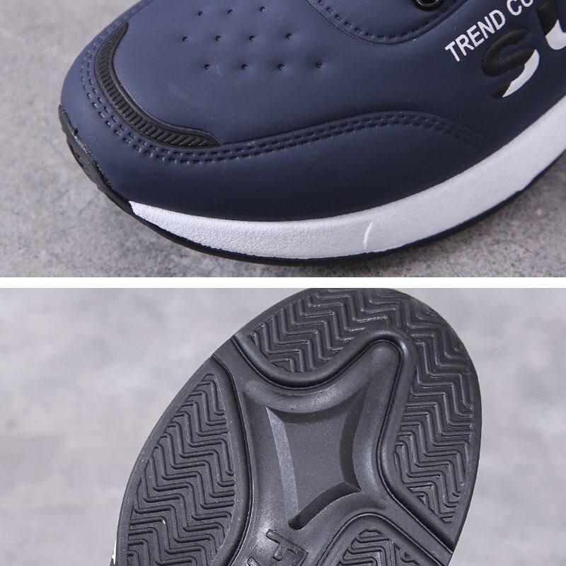 Giày Thể Thao Da Chống Trượt Chống Thấm Nước Thời Trang Cho Nam