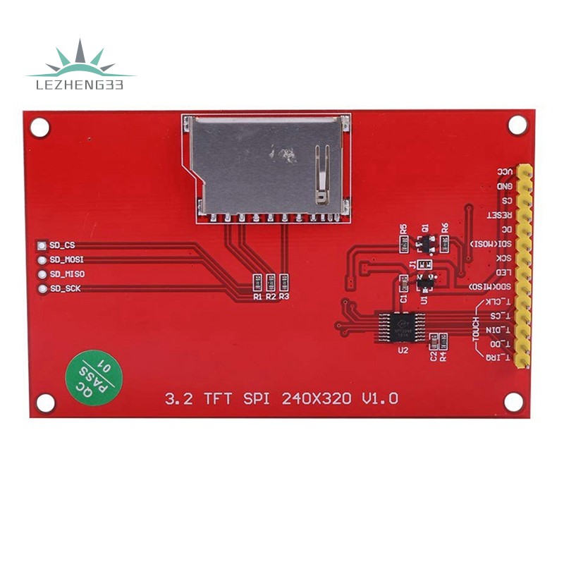 Bảng Mạch Màn Hình Hiển Thị Lcd 3.2 Inch 320x240 Spi Tft Lcd Ic Ili9341 Cho Mcu