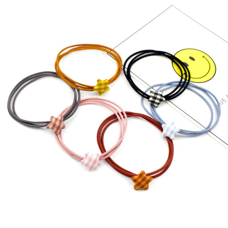 Dây Cột Tóc Dây Buộc Tóc Dây Cột Tóc Hàn Quốc Morandi Phụ Kiện Thời Trang Cho Nữ