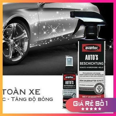 Combo Phủ Bóng Xe NANO 𝗙𝗥𝗘𝗘 𝗦𝗛𝗜𝗣 và lau vết bẩn