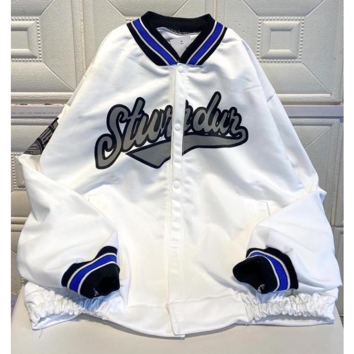 Áo Bomber Jacket Nỉ Tricost STURDUR Unisex Nam Nữ (Ảnh Thật/Có sẵn)