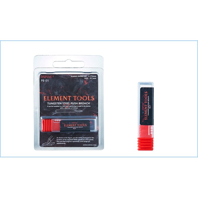 Dụng cụ mô hình DSPIAE Chisel kẻ tạo line 0.1 - 3.0MM knife cutter