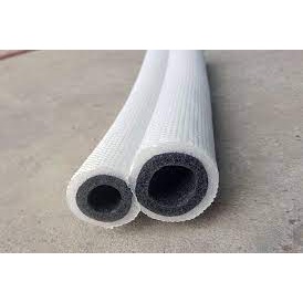 Ống bảo ôn kép lắp điều hòa máy lạnh [DÀY TỐT] Gen bọc ống đồng máy lạnh các size chọn đúng phân loại ( 15 mét/ Cuộn)