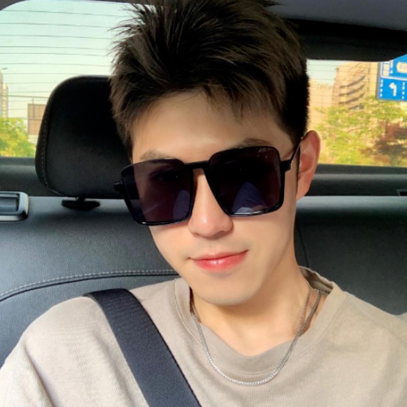 Kính mát gọng vuông cỡ lớn thời trang cho nam/ nữ