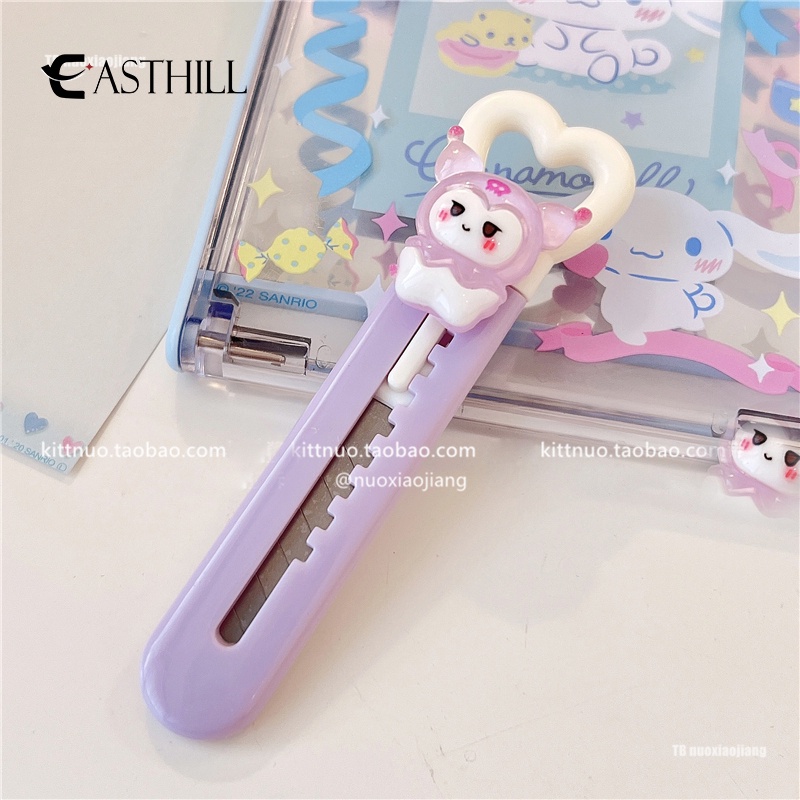Dao Cắt Giấy Không Hộp Hình Hoạt Hình Sanrio Hellokitty My Melody Cinnamoroll Dễ Thương