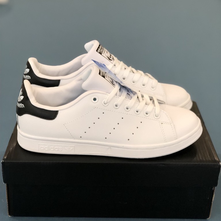 ✔️Giày Stan Smith Trắng Gót Đen Fullbox✔️