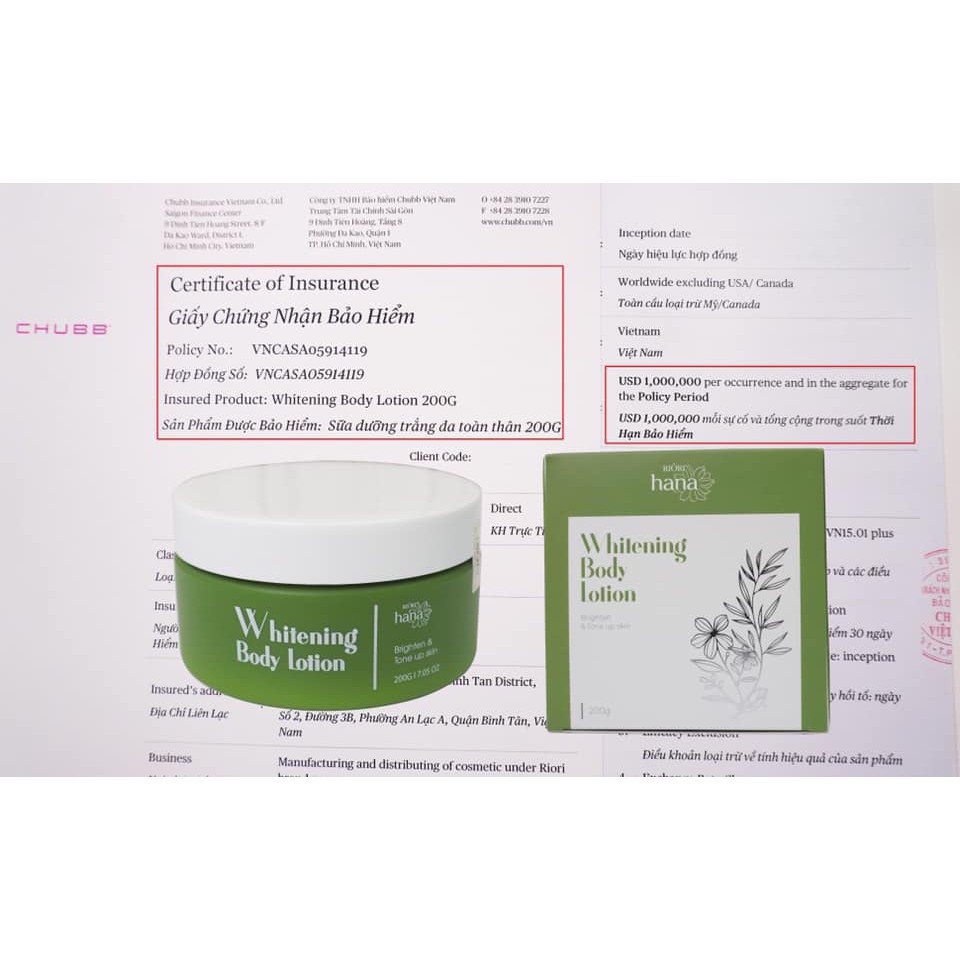 Kem Body Trắng Da ❤ RIORI Whitening Body Lotion | BigBuy360 - bigbuy360.vn