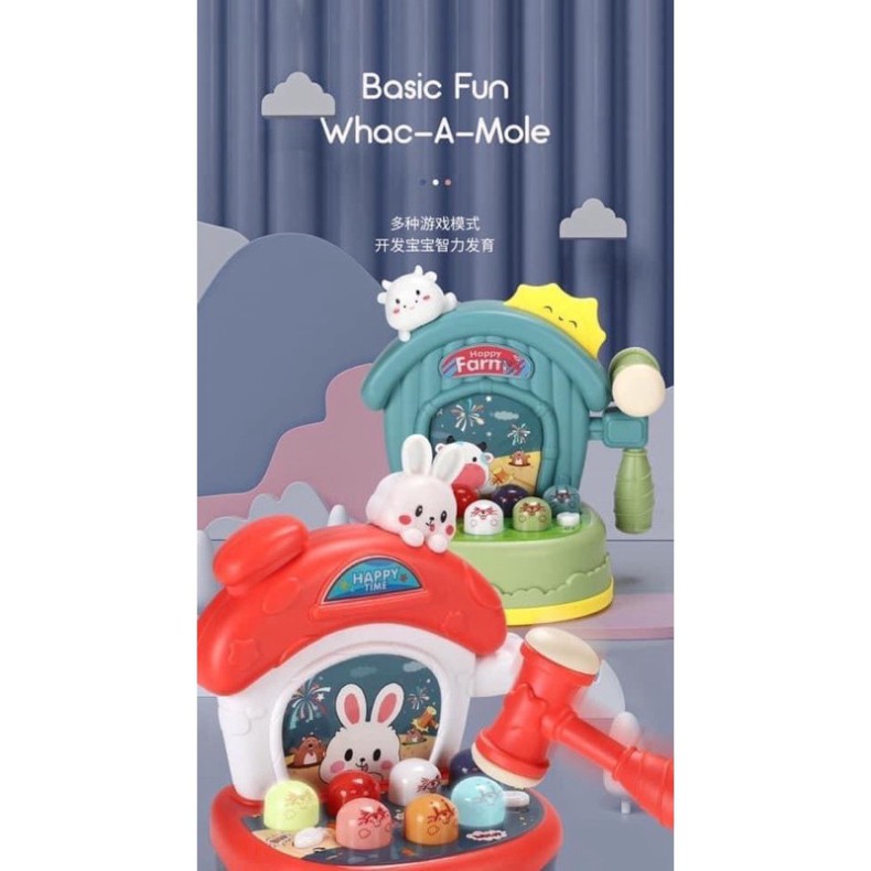 BỘ ĐỒ CHƠI ĐẬP CHUỘT CÓ NHẠC VÀ CHƠI PIANO MÃ 03 SIÊU HÓT HÍT . .