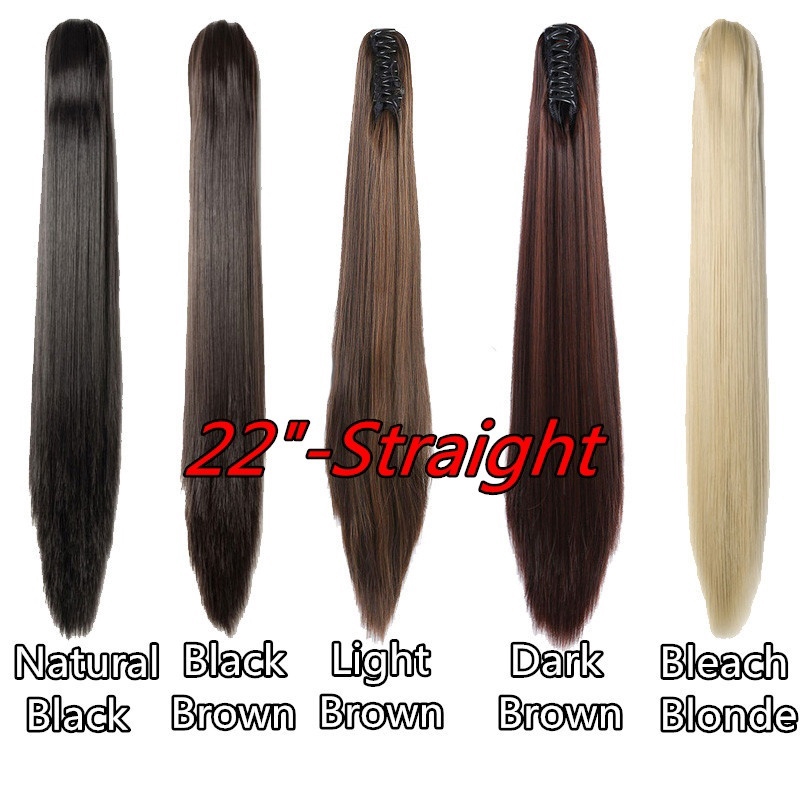 Tóc Giả Đuôi Ngựa 10 / 18 / 22 "Xoăn Dài Thời Trang Cho Nữ