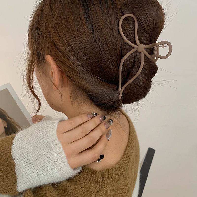 Kẹp Tóc Càng Cua Hình Cá Mập Đơn Giản Cho Nữ