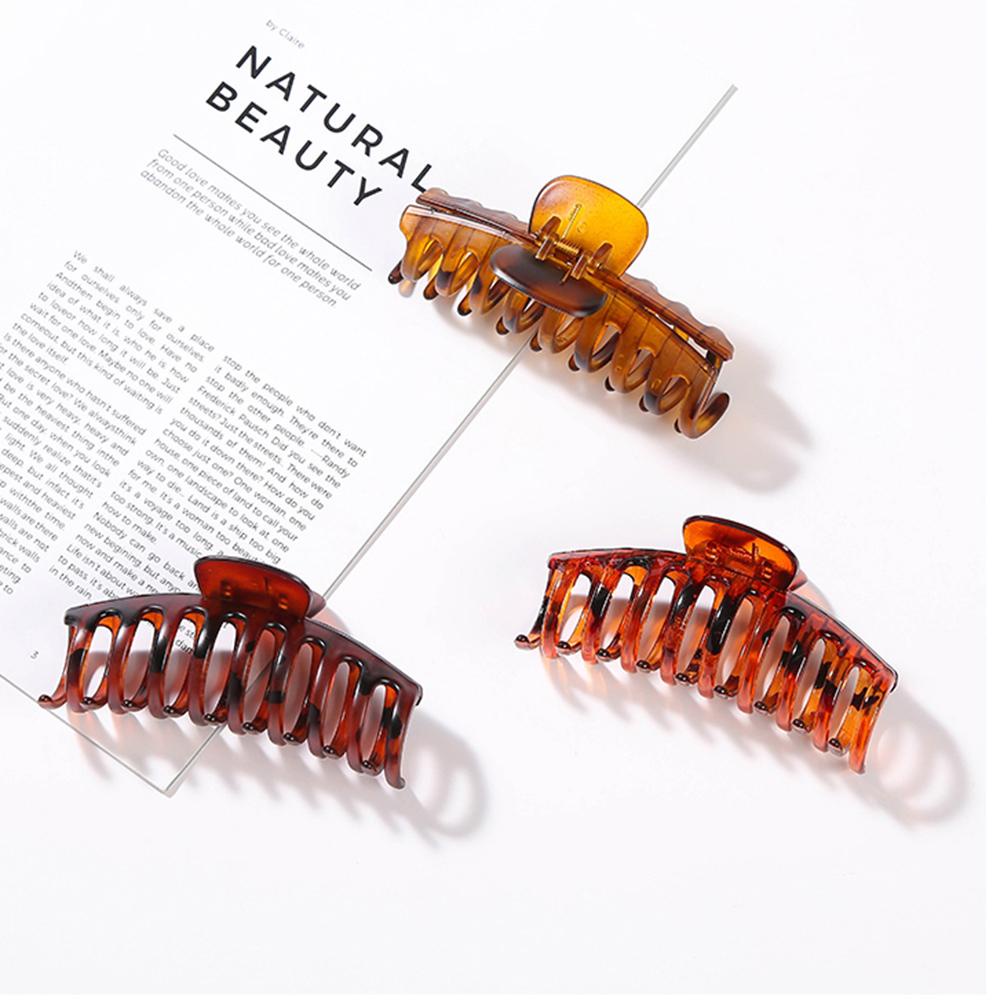 Kẹp Tóc Càng Cua Cỡ Lớn Trơn Mịn Cho Nữ