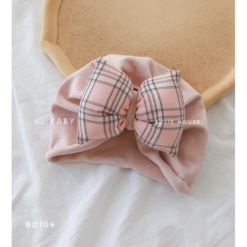 Mũ turban nơ cho bé - BD106