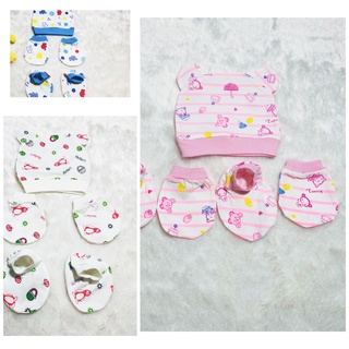 Set nón và bao tay chân sơ sinh