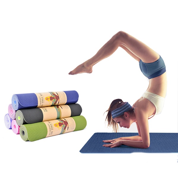 Thảm tập yoga 2 lớp 6mm loại xịn - Nhà Mỵ Shop