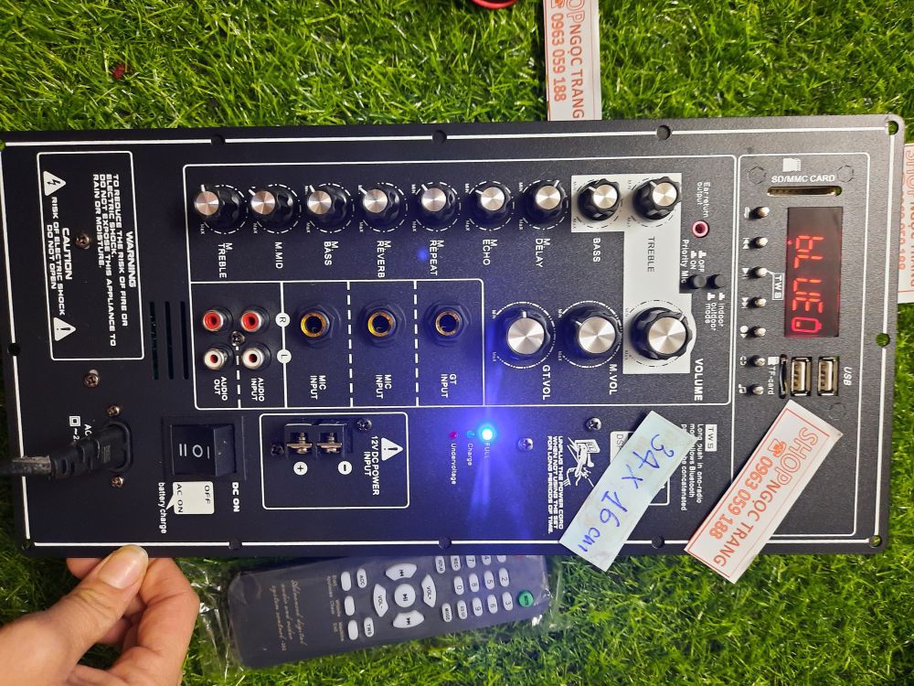 Mạch Loa Kéo Phiên Bản Mới Nhất 2020- Đánh Bass Đôi 30- 40 - Cực Chất