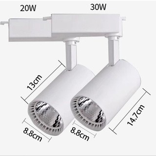 ĐÈN CHIẾU ĐIỂM COB R7 GẮN THANH RAY