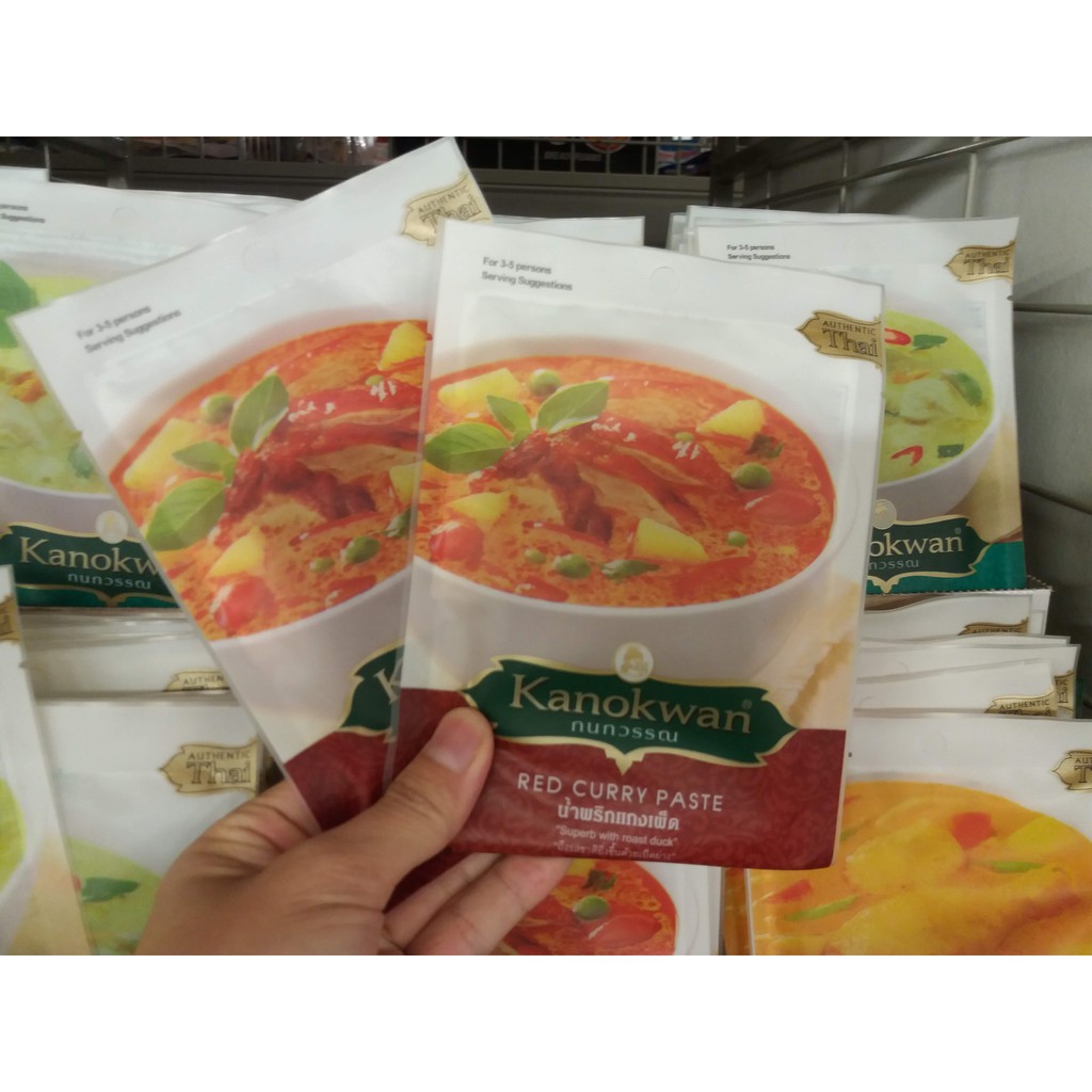 BỘT CARI ĐỎ THÁI LAN 50GR - KANOKWAN