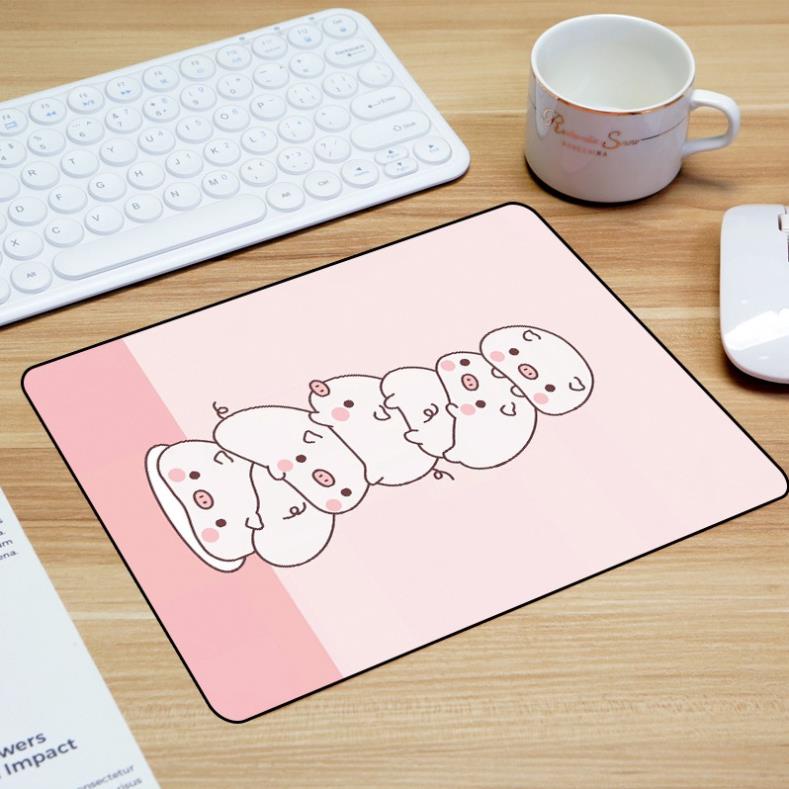 Miếng lót chuột,Pad Chuột hình vuông 18x23cm chống thấm giá rẻ hình dễ thương cute