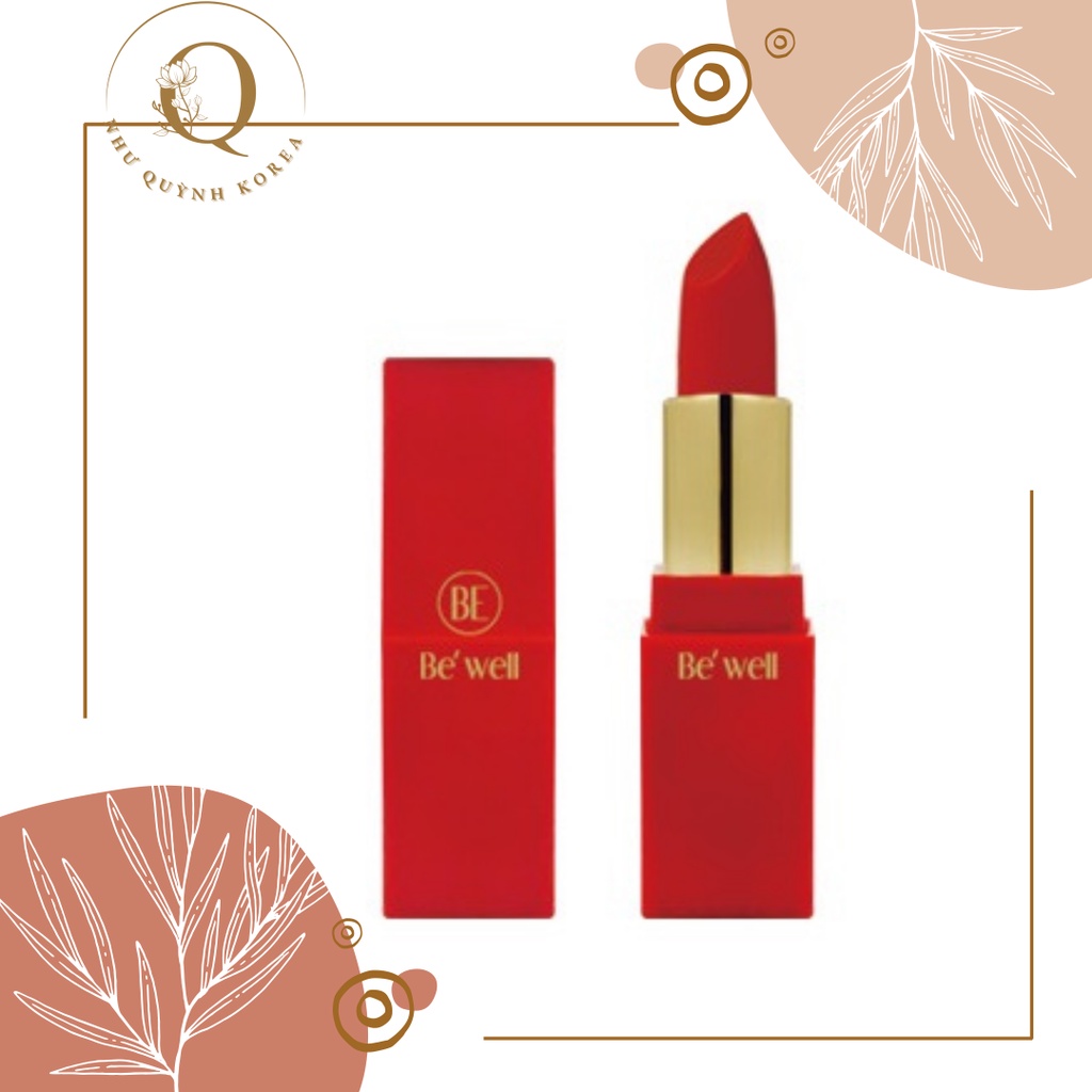 Son Thỏi Lì BeWell Matte Lip Color Ver 1 Hàn Quốc