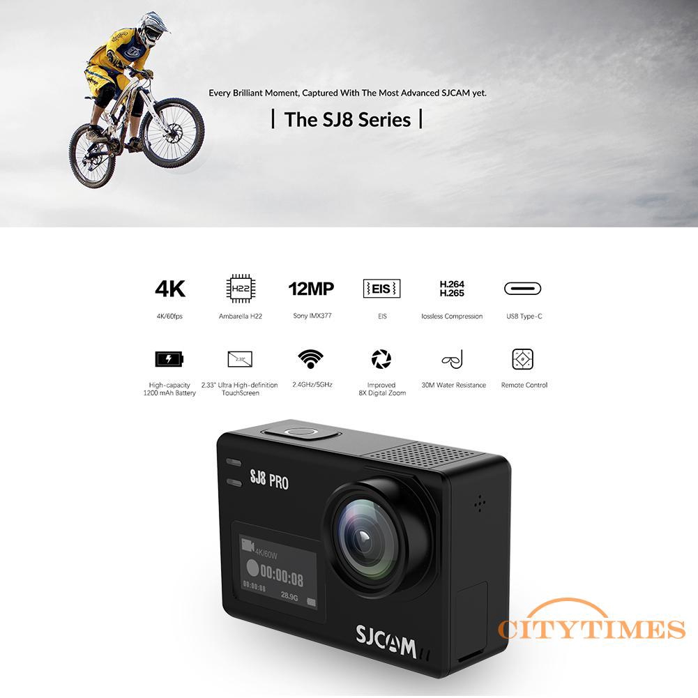 Camera Hành Trình Góc Rộng 170 Độ Sjcam Sj8 Pro 2.33 Inch | BigBuy360 - bigbuy360.vn