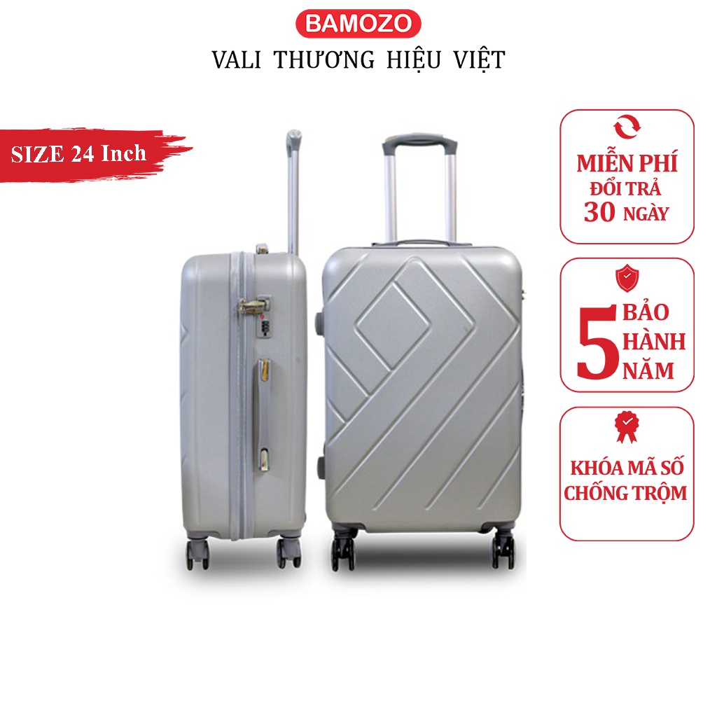 Vali Kéo Bamozo 8815 Size 24" - Size ký gửi