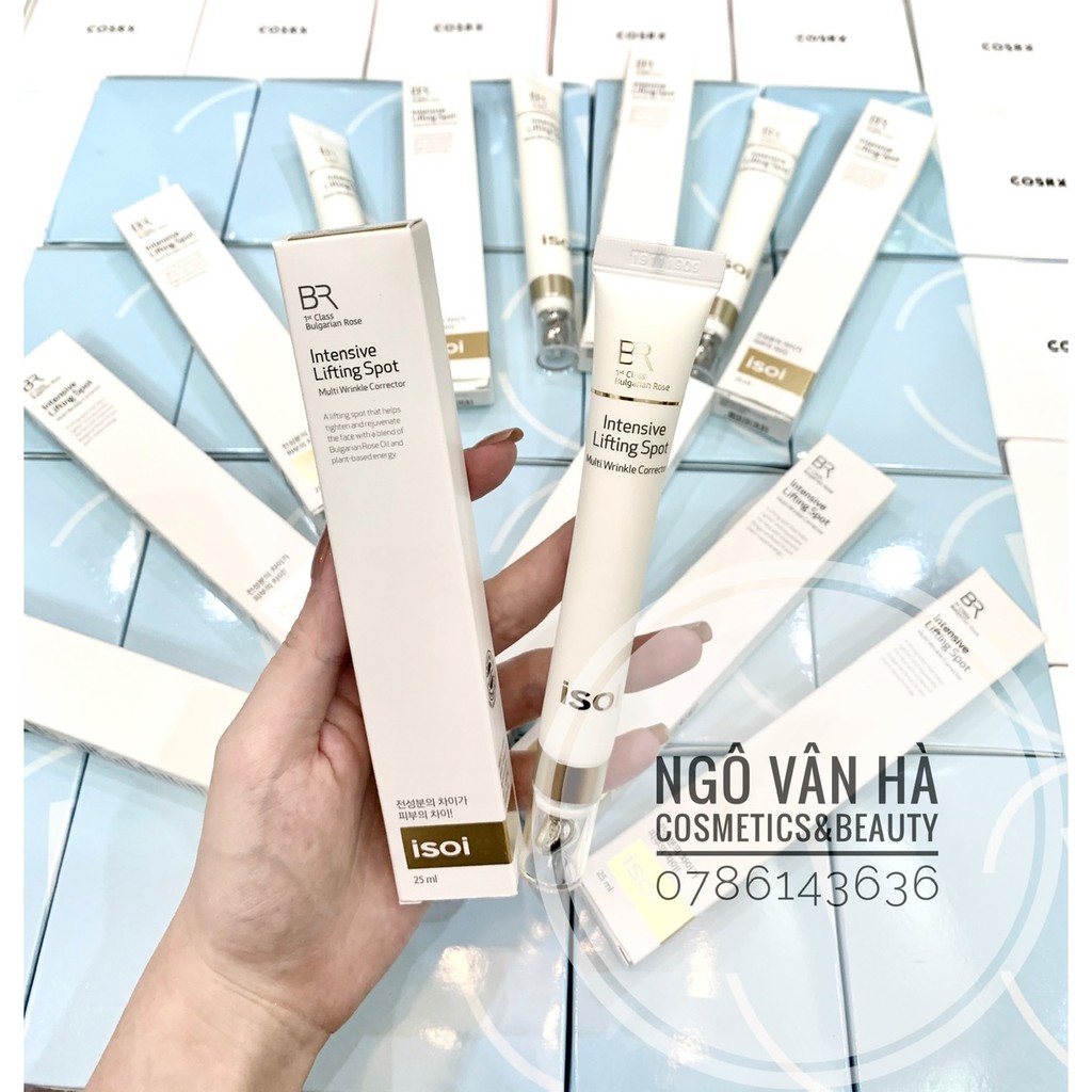 [DUTY FREE] KEM MẮT ISOI CHO DA LÃO HÓA ISOI BULGARIAN ROSE INTENSIVE LIFTING SPOT HÀN QUỐC