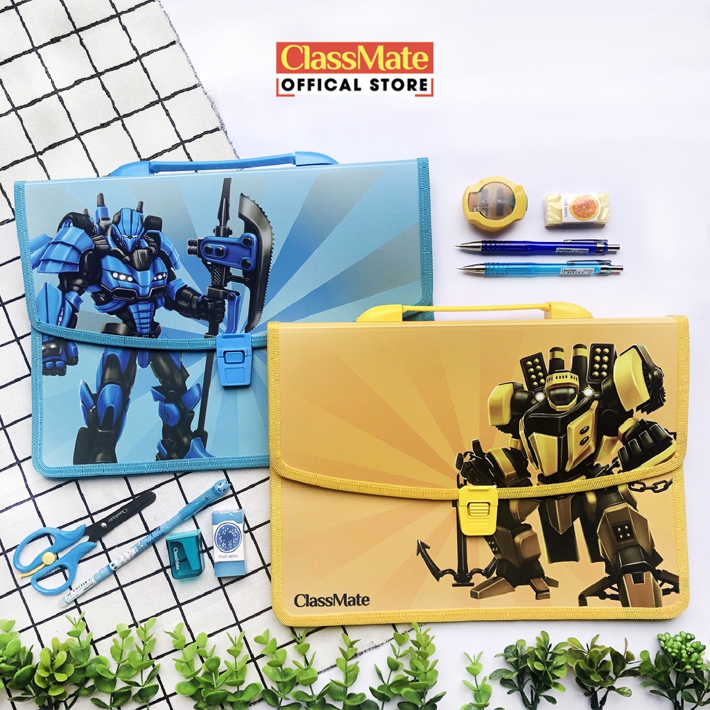 Cặp học thêm Classmate - cao cấp- nhựa nguyên sinh - các mẫu SB07/SB05/SB302/SB302/SB307/SB601/SB602 Quế Anh