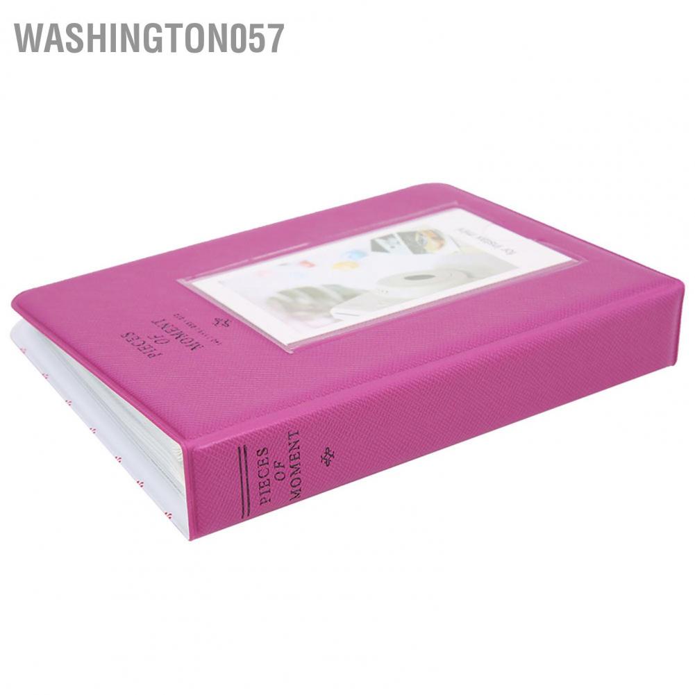 Hàng Hot Album ảnh Trượt trong trường hợp Ảnh chụp lưu trữ 64 ảnh 3 inch Quà tặng bộ nhớ cho Instax mini 9/8/8+ Hàng giao ngayWashington057