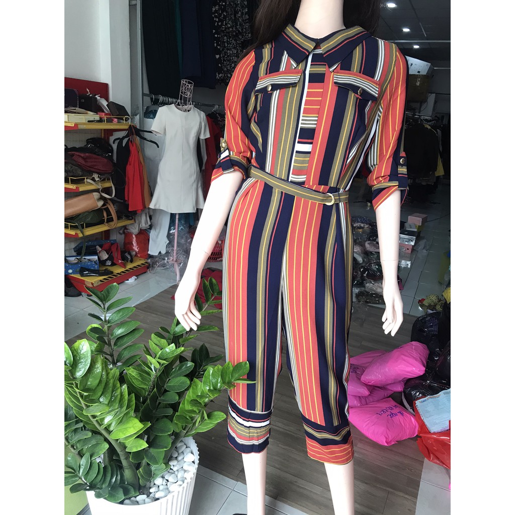 Set dài kẻ sọc Julia Jordan vnxk